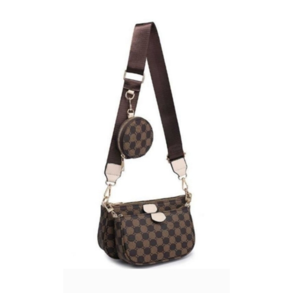 Handbags - 🎉 Price Drop🎉New CHIC ZIPPER CROSSBODY BAG WITH COIN PURSE SET
